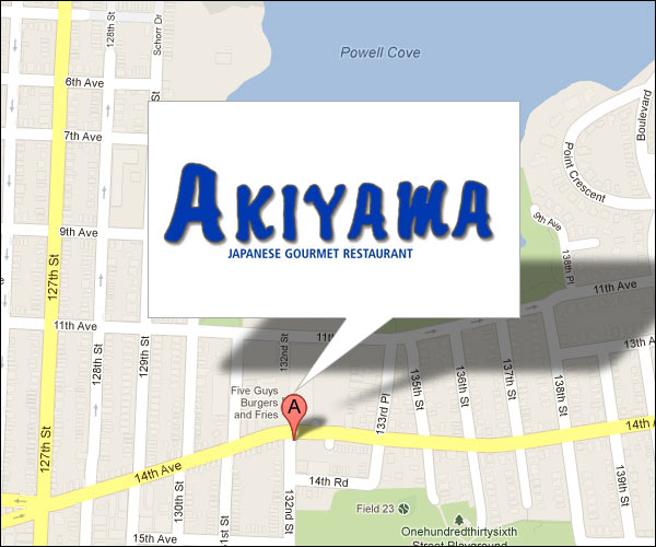 Akiyama Location Map